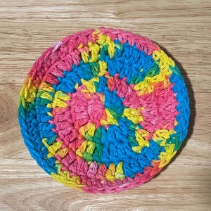 Crochet Colorful Kippah