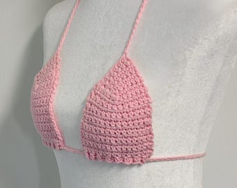 Pink Bikini Top