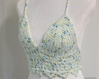 Crochet Simple Crop Top Pattern - XS - XL - Pattern Only!!