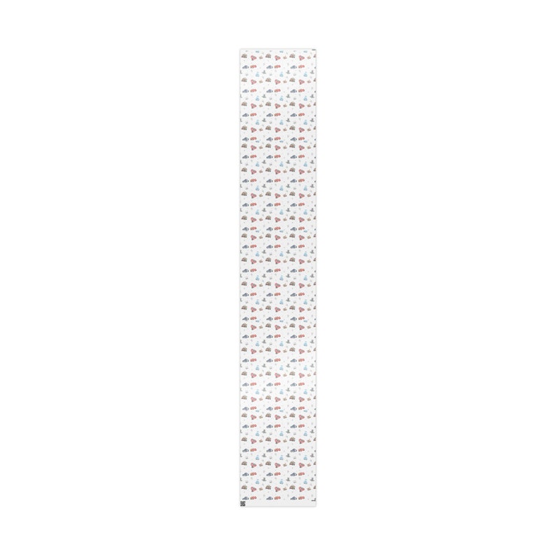 Cars Wrapping Paper, Lightning McQueen and Friends Gift Wrapping Paper, Christmas Wrapping Paper image 6