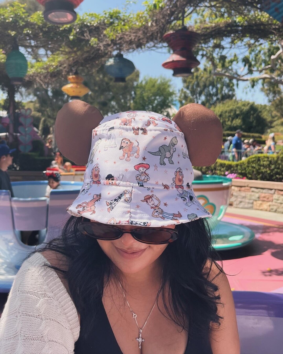 Toy Story Character Bucket Hat with attached ears. Inspired Toy Story Kids Mickey Ear Bucket Hat - Etsy main image 3