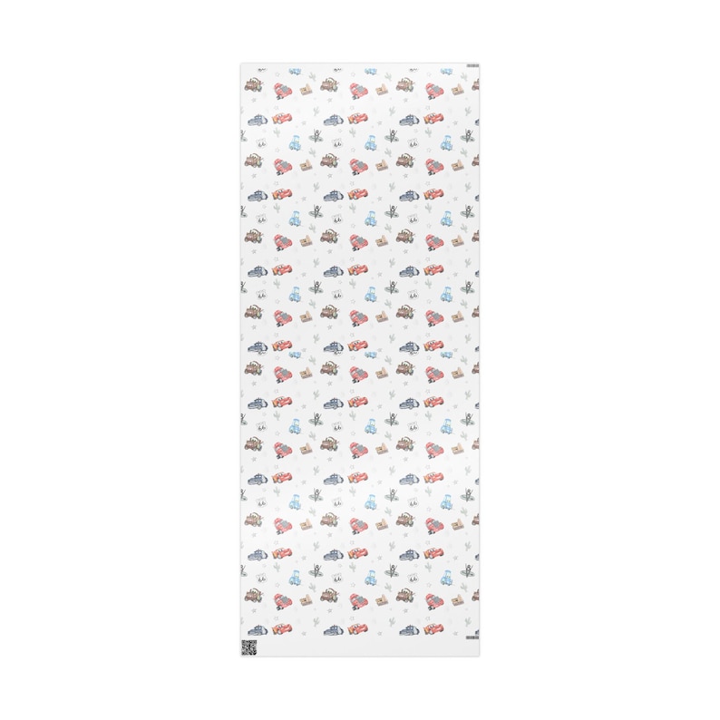 Cars Wrapping Paper, Lightning McQueen and Friends Gift Wrapping Paper, Christmas Wrapping Paper image 5
