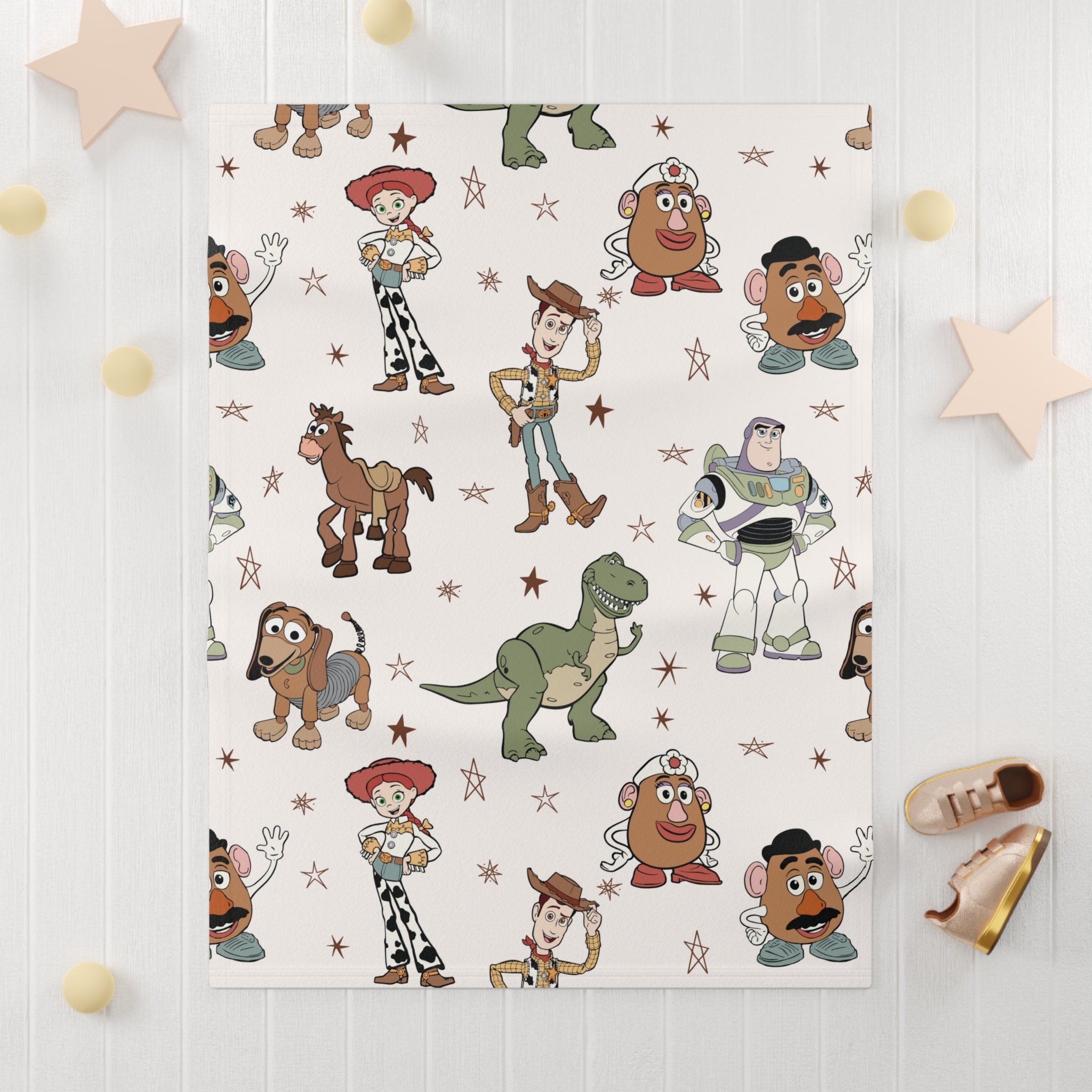 Toy story baby blanket sale