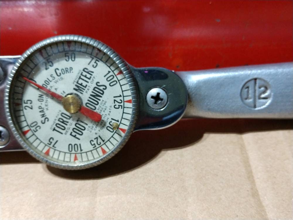 Snapon Vintage Torqometer TQ150 Torque Wrench