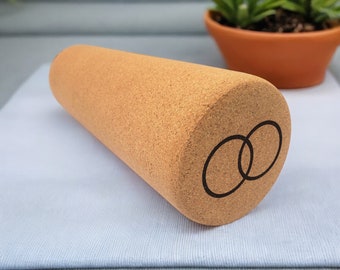 Rouleau de massage en liège Orbsoul - Liège espagnol 100 % naturel (13 pouces de long) LIVRAISON GRATUITE Respectueux de l'environnement, pour soulager les douleurs musculaires et la tension