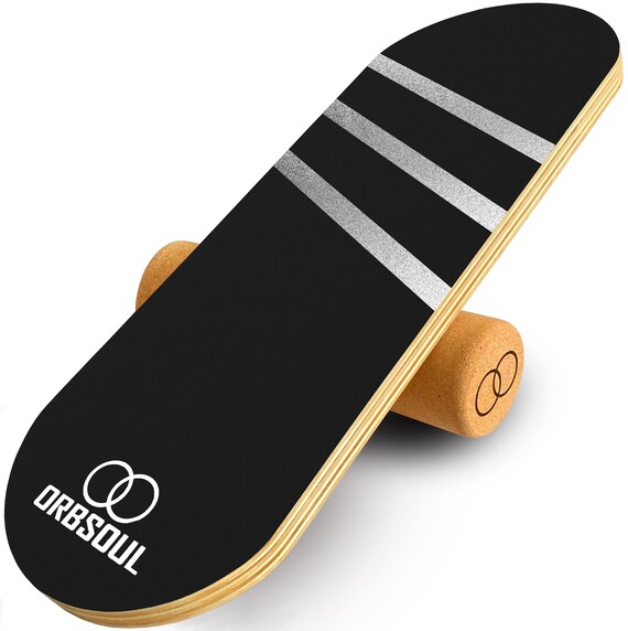 Tabla de equilibrio Orbsoul fabricada en Canada ENVIO GRATIS Tabla de arce canadiense de primera calidad y rodillo de corcho 100 natural Etsy Espana