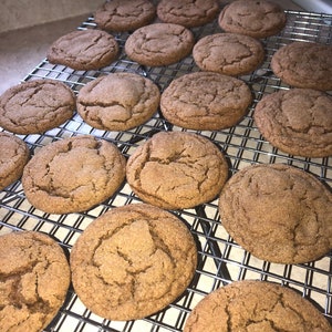 Gingerbread Molasses Cookies