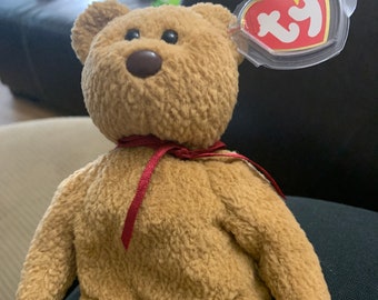 curly beanie baby worth