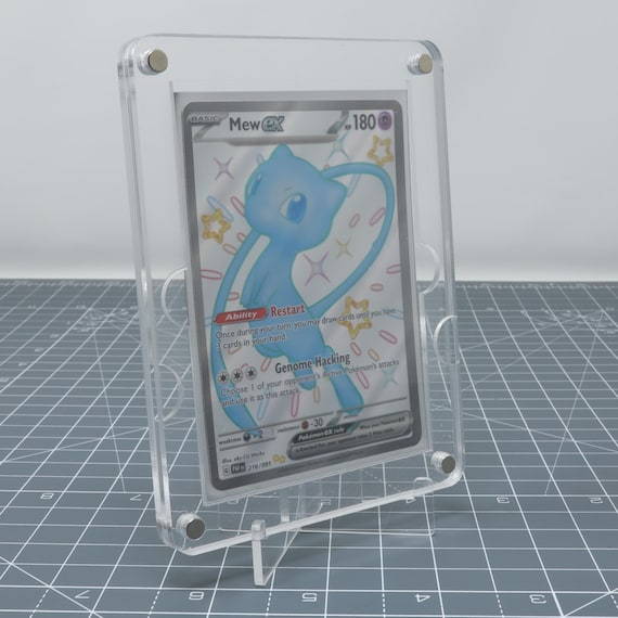 Premium Sleeved Card Magnetic Single Display Case TCG, Pokemon, Magic the  Gathering, Baseball, Basketball, Digimon, Yu-gi-oh! - Etsy