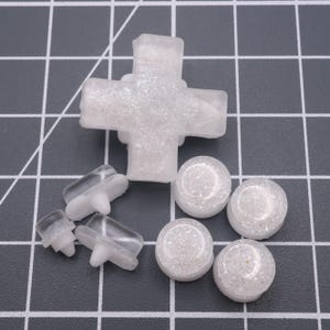 Miyoo Mini v4 & Mini Plus - Custom Button - White Pearl