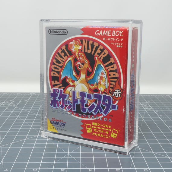 Game Boy Color Japanese NTSC-J Boxed Game Acrylic Protective