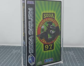 Sega Saturn Boxed Game Acrylic Protective Display Show Case