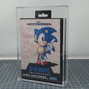 Sega Mega Drive Boxed Game Acrylic Protective Display Show Case