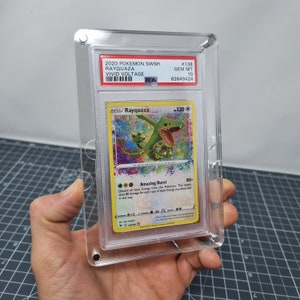 Vitrine magnétique unique pour cartes de qualité supérieure PSA TCG, dalle, Pokémon, Magic The Gathering, baseball, basketball, Digimon, Yu-Gi-Oh!
