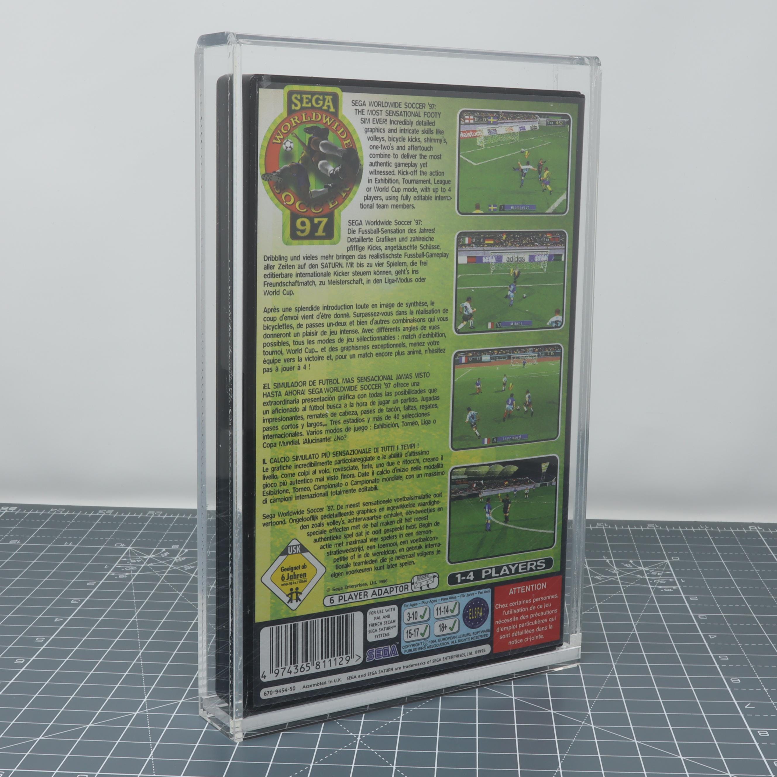 Sega Saturn Boxed Game Acrylic Protective Display Show Case - Etsy