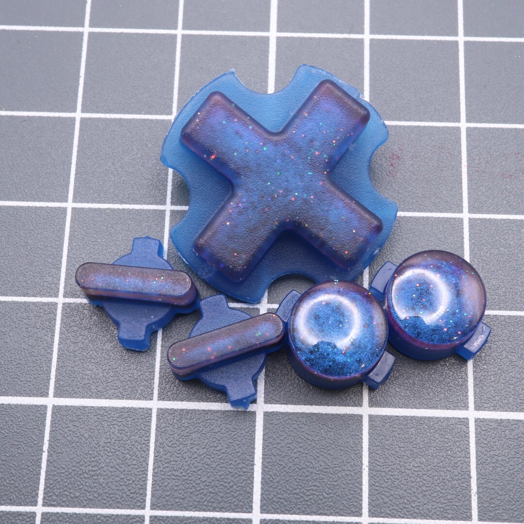Modretro Chromatic - Custom Button - Cosmic Blue - Etsy