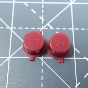 Game Boy Micro Custom Resin Buttons DMG Style