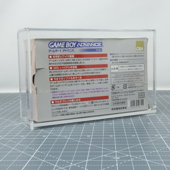 00s LED RECHWE ケース japanese label Game Boy Advance Japanese Boxed Console Acrylic Protective Display