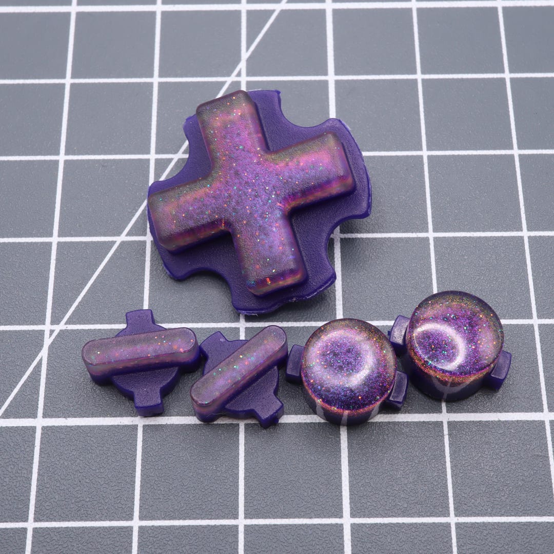 Modretro Chromatic - Custom Button - Cosmic Purple - Etsy