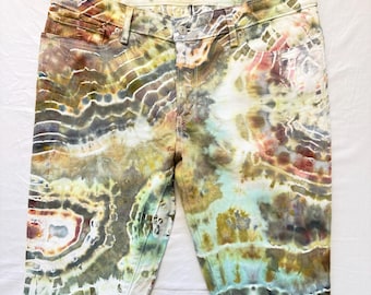 Ice-Dyed Geode Levi’s Jeans | Size 32