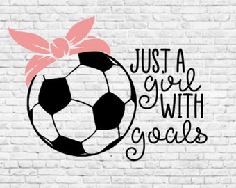 Kids soccer SVG PNG. Girls soccer. layered digital file, easy to use, beginners layering, soccer svg