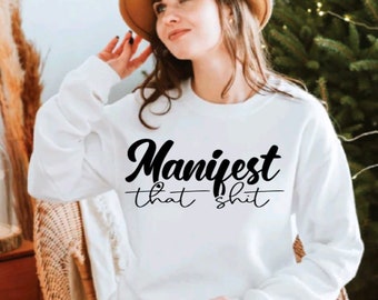 Manifest, dass Scheiße, Manifest SVG PNG, digitaler Download