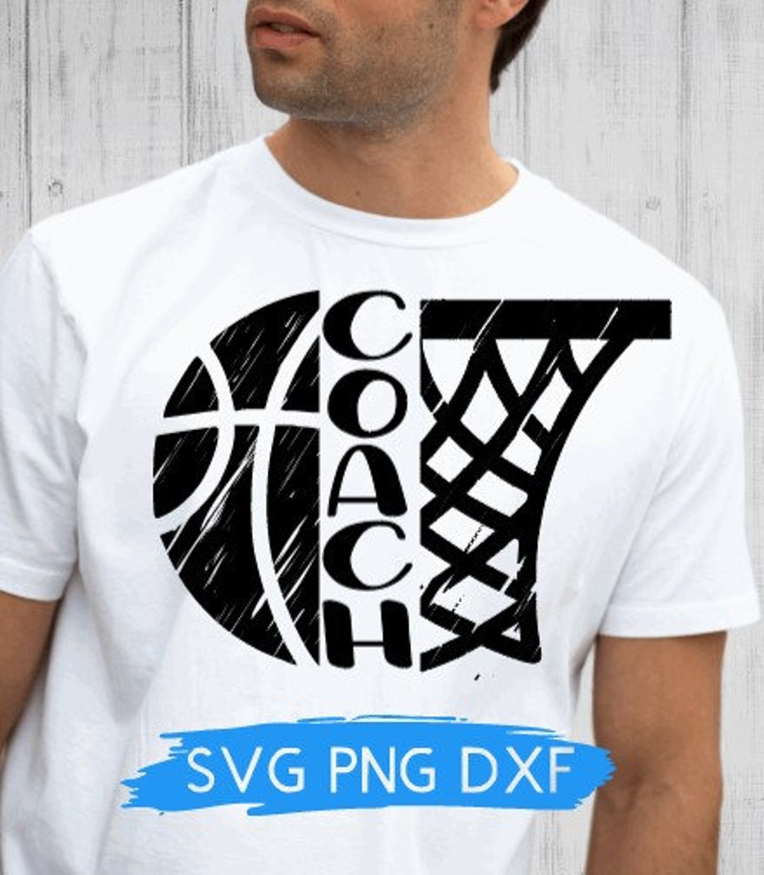 Basketball Coach SVG PNG, Basketball SVG, Digital Download, Sports Svg