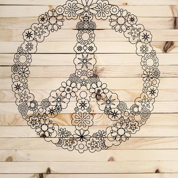 Peace Sign SVG PNG, Mandela SVG, Peace, Digital Download