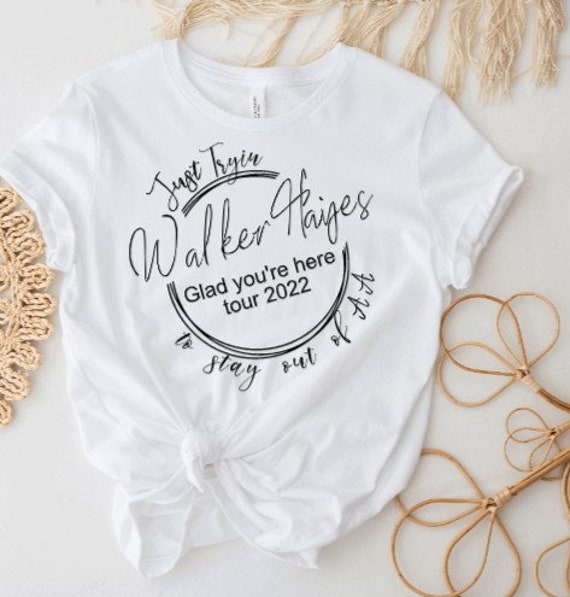 Walker Hayes Shirt Tshirt 2022 Tour Tee Women's Etsy