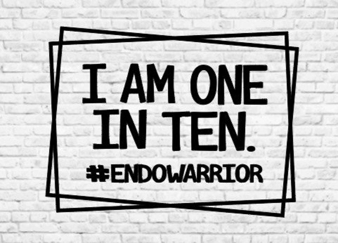 Endometriosis SVG, Endo Warrior, Endo Awareness, Digital Download Etsy