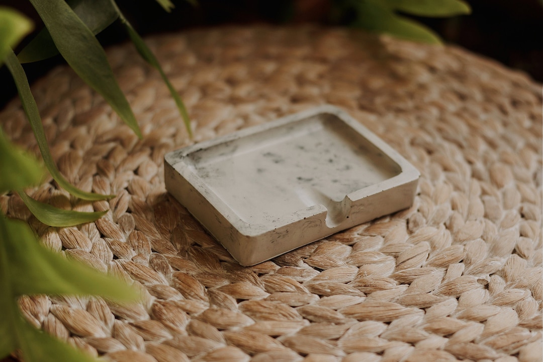 Handmade Concrete Soap Dish Etsy