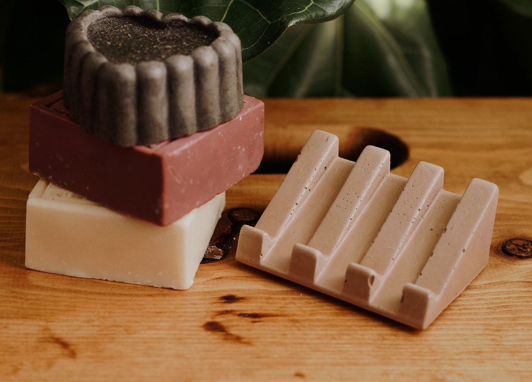 Handmade Concrete Soap Dish Etsy