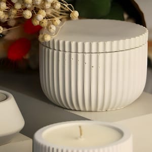 Concrete box, storage, decoration, handmade