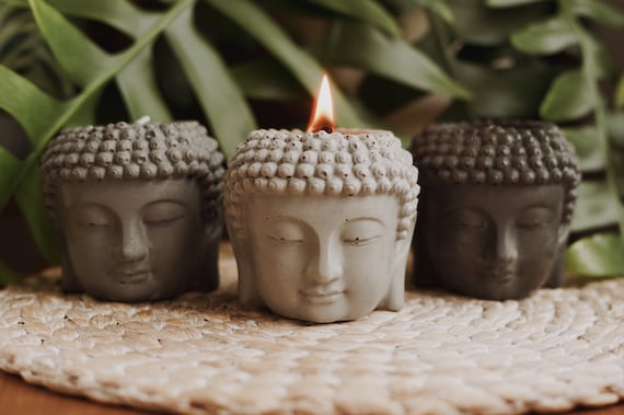 Buddha candle deals