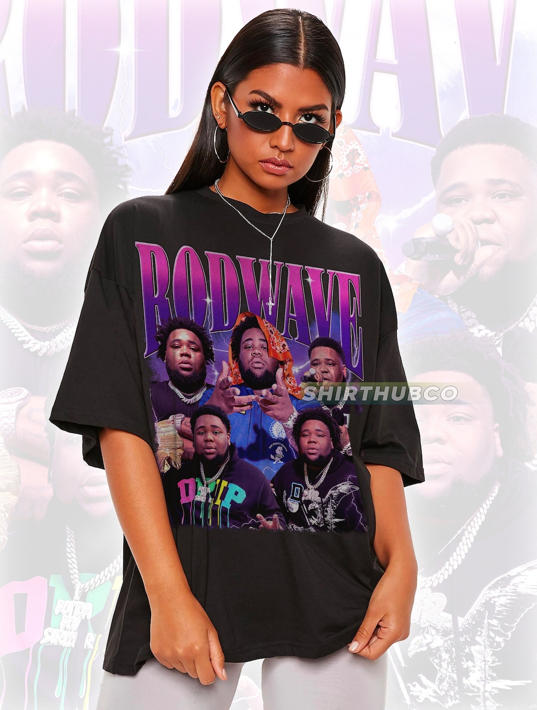 Vintage Bootleg Inspired Tee Graphic Unisex Tee Rod Wave Etsy