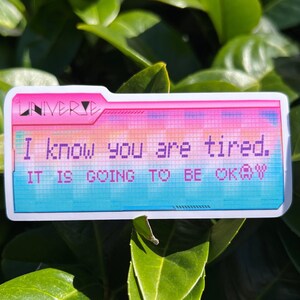 Positivity Sticker, Waterproof High Quality Vinyl Sticker, Inspirational Sticker, Motivational Sticker, Retro Sticker