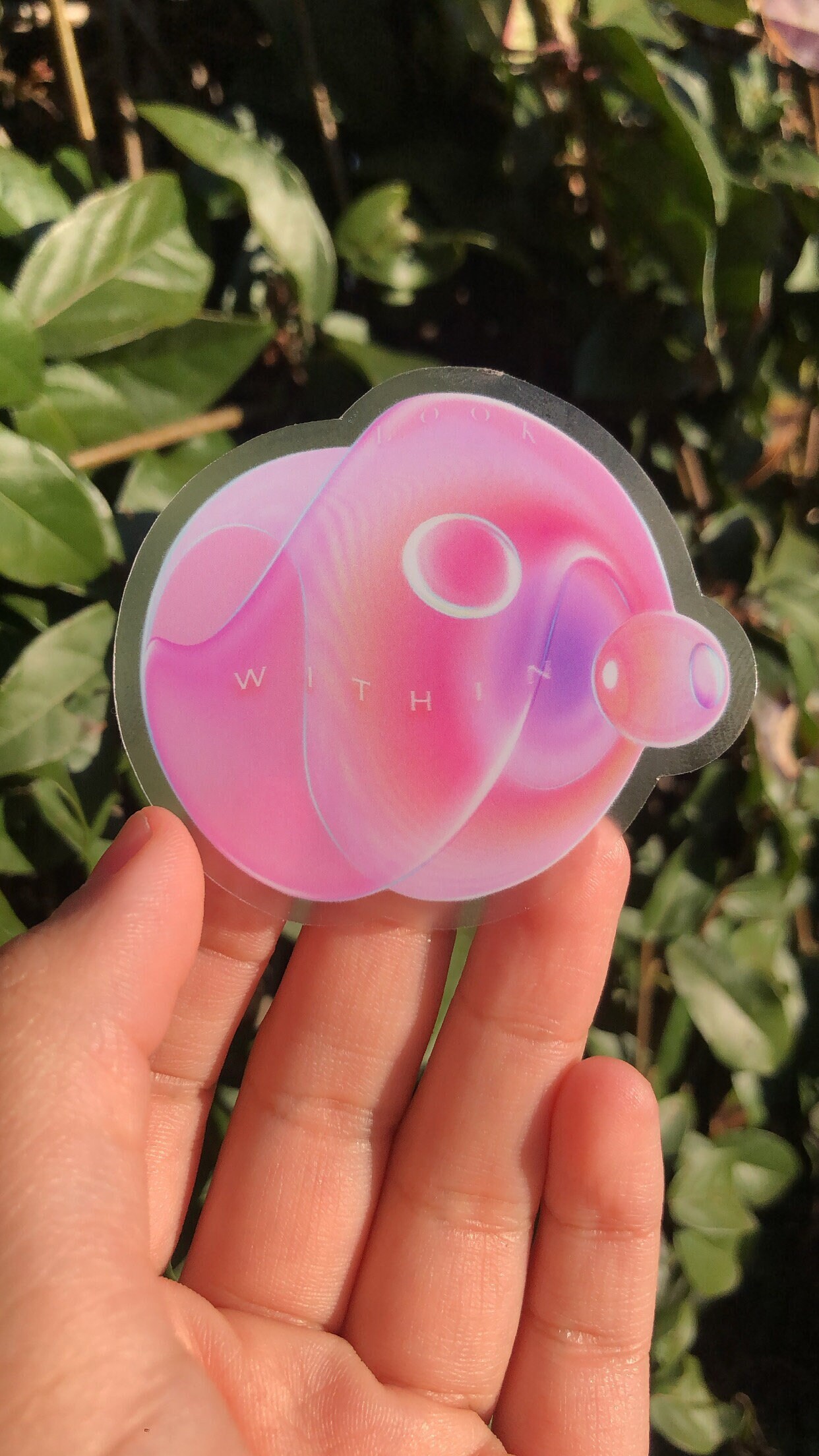 Translucent Colored Sticker Look Within Translucent Sticker, Energy Stickers, Serene, Divine, Orbs ...