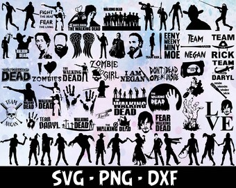 Download Walking Dead Svg Etsy