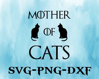 Download Mother Of Cats Svg Etsy