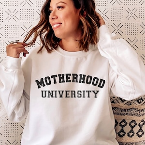 Motherhood University SVG, PNG, Mom Life Shirt Svg, Mother Hood Svg Cut File, Motherhood Svg, Mama Shirt Svg, Funny Mother&#39;s Day Gift