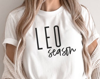 Leo Season SVG, Leo PNG, Leo Zodiac Descargar, Agosto Cumpleaños Svg, Leo Vibes, Leo Shirt Svg, Regalo de cumpleaños de julio, Leo Svg, Leo Energy