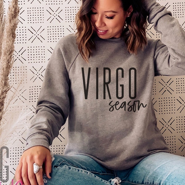 Virgo Season SVG, PNG, Cute Zodiac Instant Download, September Birthday, Sublimation, Virgo Vibes, Virgo Shirt svg, August Birthday Gift