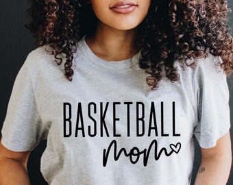 Basketball Mom SVG, PNG, Sporty Mom Instant Download, Sublimation Graphics, Gameday Shirt Design, Basketball Mama, Basketball Love SVG