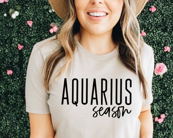 Aquarius Season SVG, PNG, Cute Zodiac Instant Download, February Birthday Svg, Sublimation Graphics, Aquarius Vibes, Aquarius Shirt svg