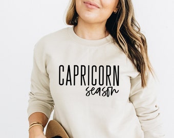 Capricorn Season SVG, PNG, Cute Zodiac Instant Download, January Birthday Svg, Cricut, Sublimation Graphics, Capricorn Vibes Shirt Design