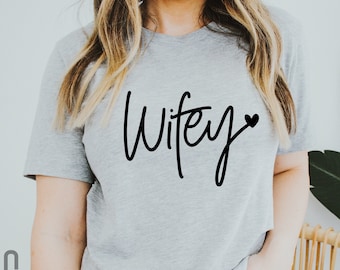 Wifey SVG, PNG, Just Married Instant Download, Honeymoon SVG, Wife Shirt Design, Svg for Brides, Marriage Svg, Wifey For Lifey Png