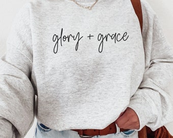 Gloria y gracia SVG, PNG, Christian Svg, Faith Svg, Svg religioso, Christian Shirt Svg, Jesus Svg, Bible Quote Svg, Svg File for Cricut