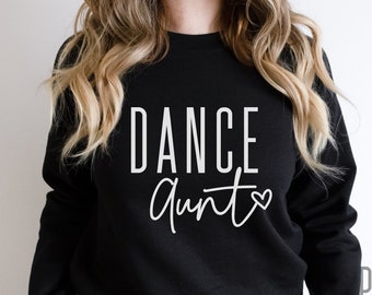 Dance Aunt SVG, PNG, Dance Team Auntie Download, Dance Competition Shirt For Aunt Svg, Dance Tia Svg, Dance Team Aunt Gift, Dance Family Svg