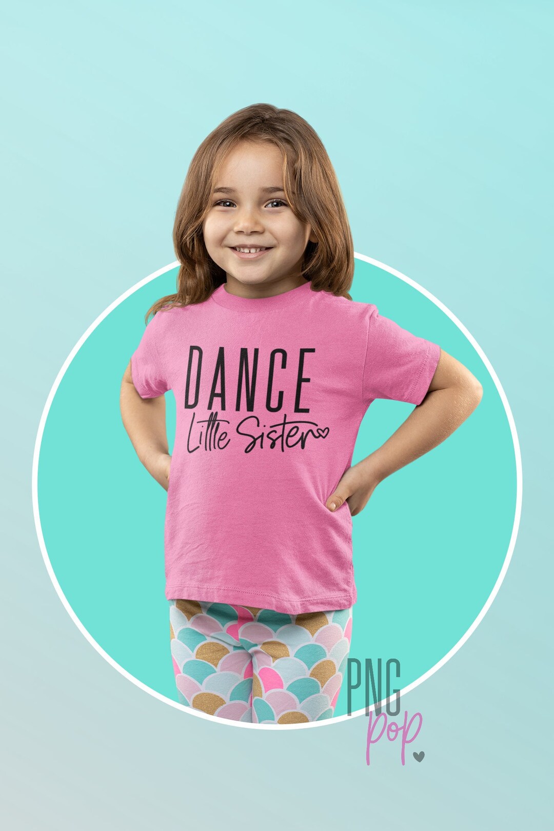 Dance Little Sister SVG, PNG, Dance Team Sister Svg, Dance Mini Svg
