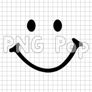 Cute Smiley Face SVG, PNG, Happy Face Instant Download, Sublimation Graphics, Clipart, Happy Face Drawing, Smile Design, Cricut